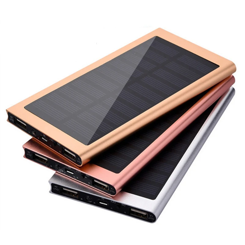 Outdoor Usb Power Bank - 20000mAh Solar Power Bank LED Digital