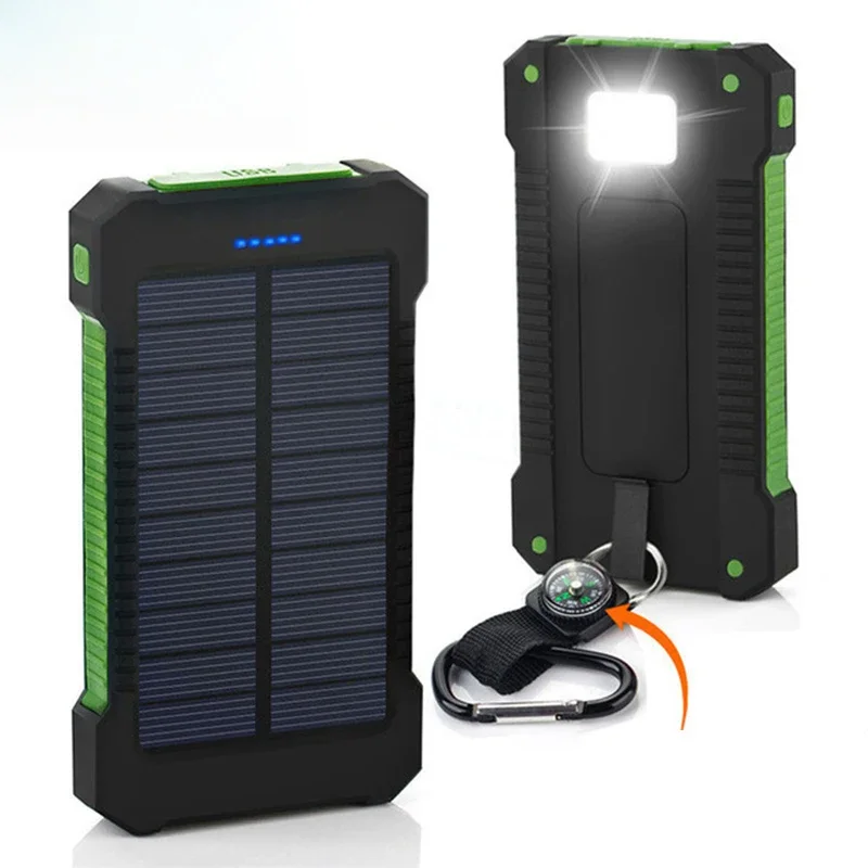 20000mAh Portable Solar Power  - Outdoor Usb Power Bank ulasan dan harga