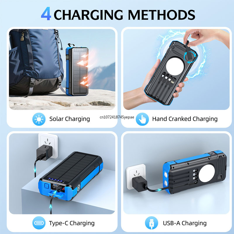 40000mAh Solar Power Bank with - Xiaomi Outdoor Power Supply ulasan dan harga
