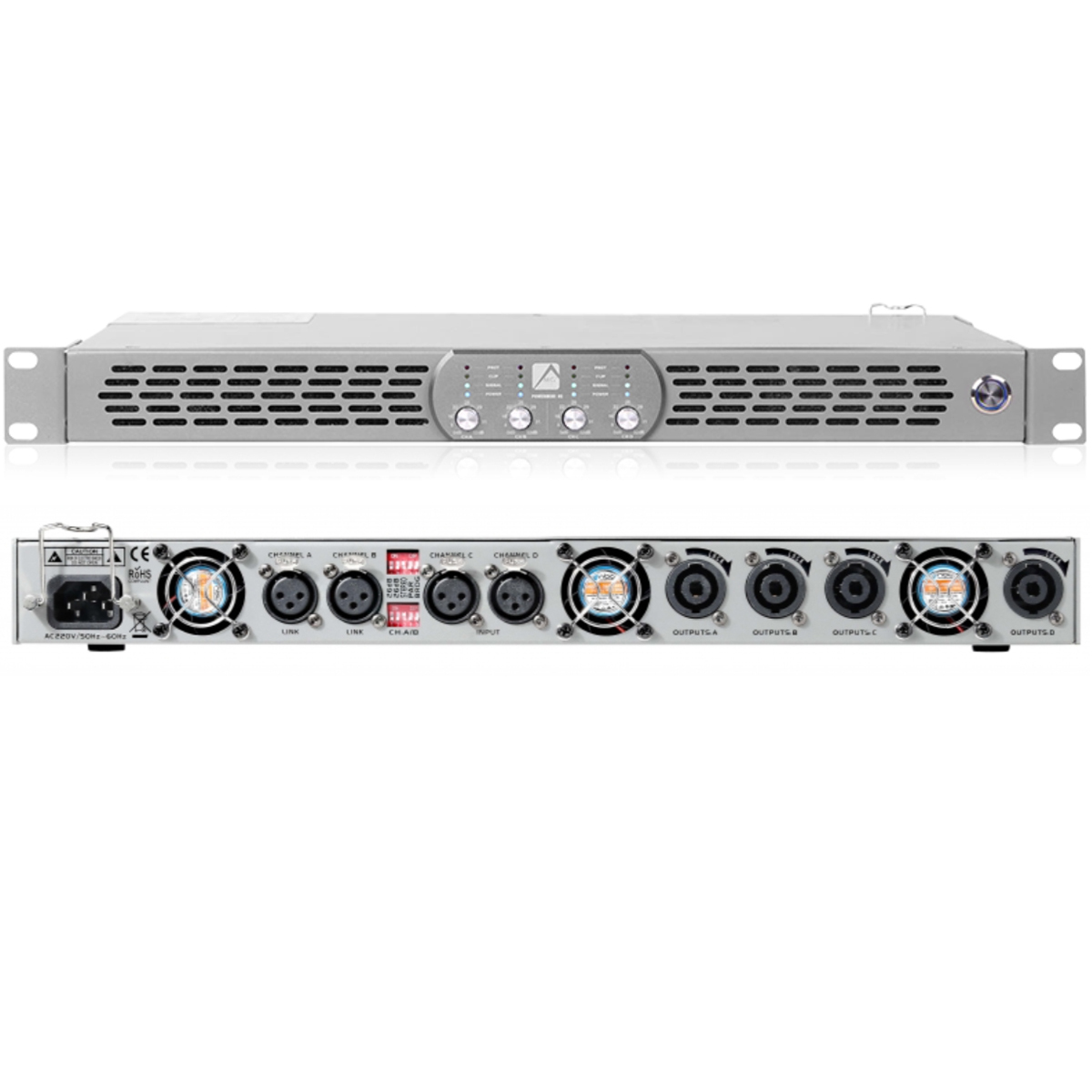 1U Digital Power Amplifier 4Ch - Outdoor Power Amplifier ulasan dan harga