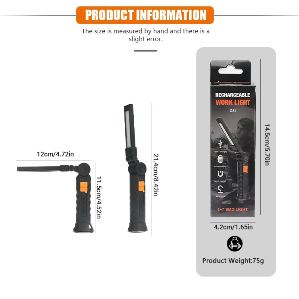Portable COB LED Flashlight US - Outdoor Usb Power Bank ulasan dan harga