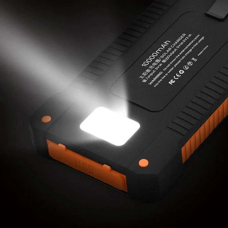 Lenovo 500000mAh Solar Power B - Outdoor Usb Power Bank ulasan dan harga