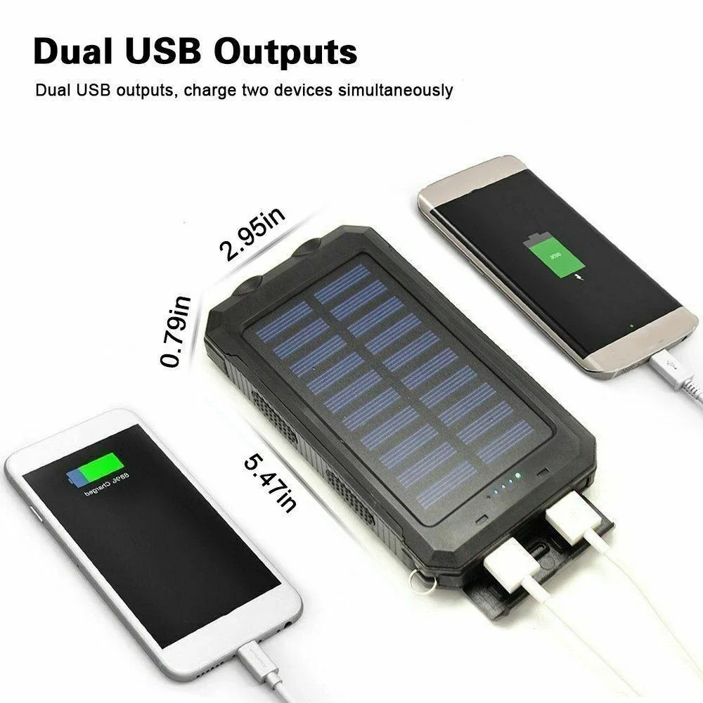 Solar Power Bank 200000mAh Por - Xiaomi Outdoor Power Supply ulasan dan harga