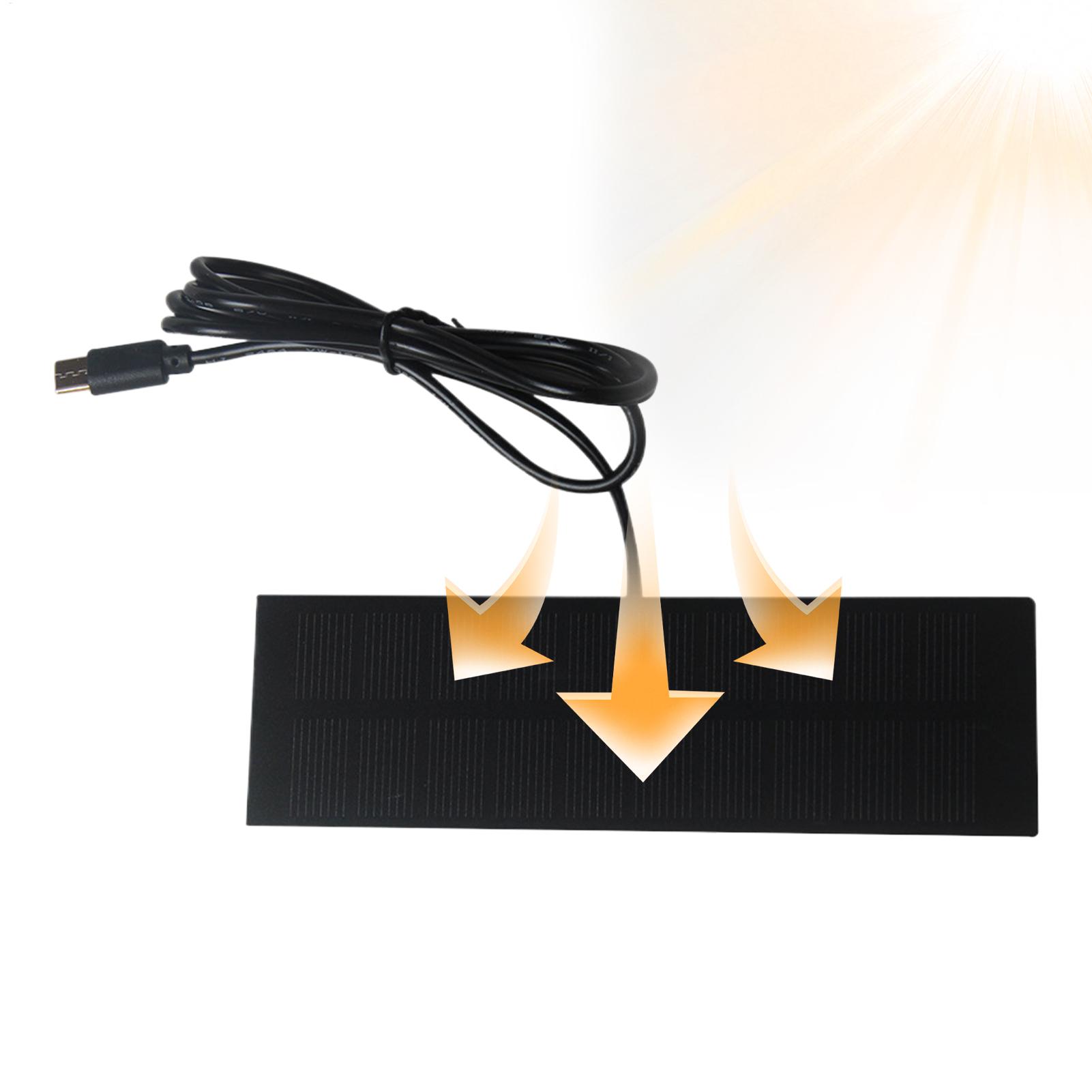 5V 3.7-5W Portable Solar Panel - Outdoor Usb Power Bank ulasan dan harga