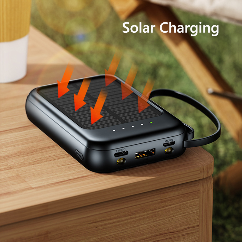 50000mAh Solar Power Bank Buil - Outdoor Usb Power Bank ulasan dan harga