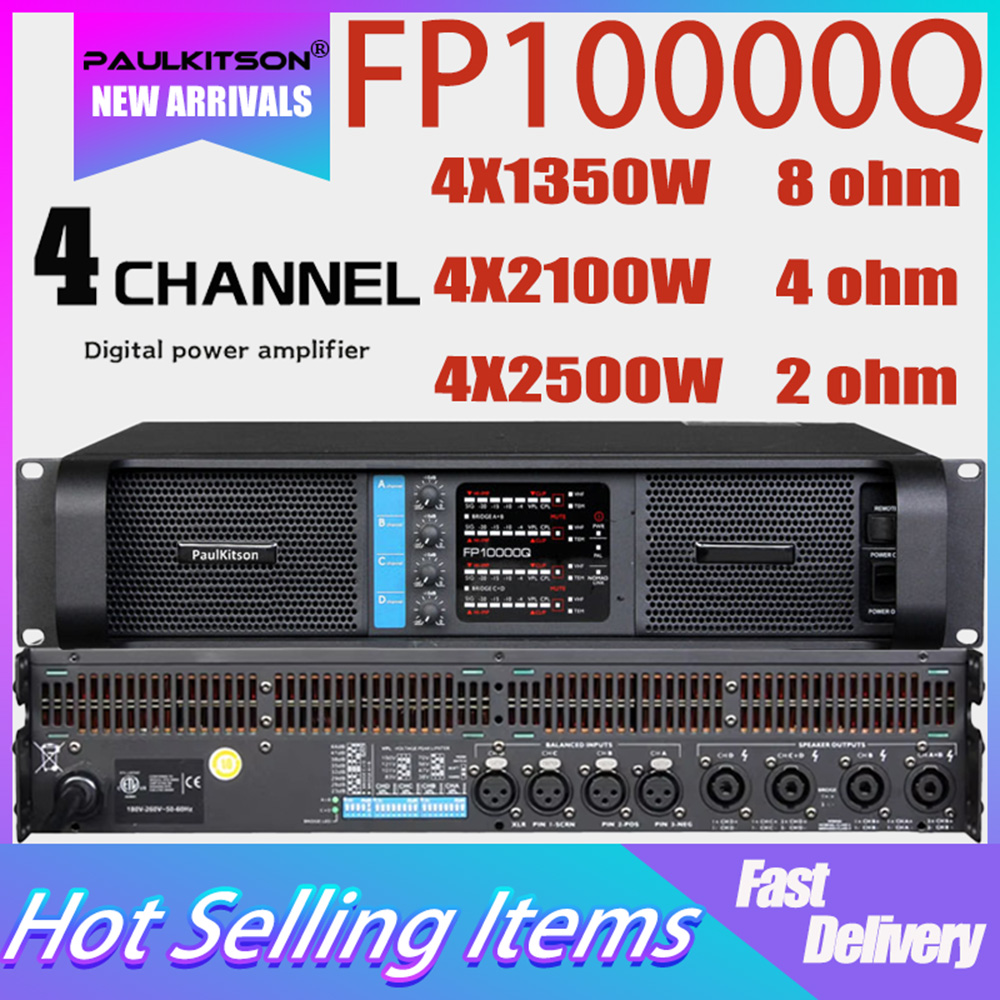 Paulkitson FP10000q 2500W 4 Ch - Outdoor Power Amplifier ulasan dan harga