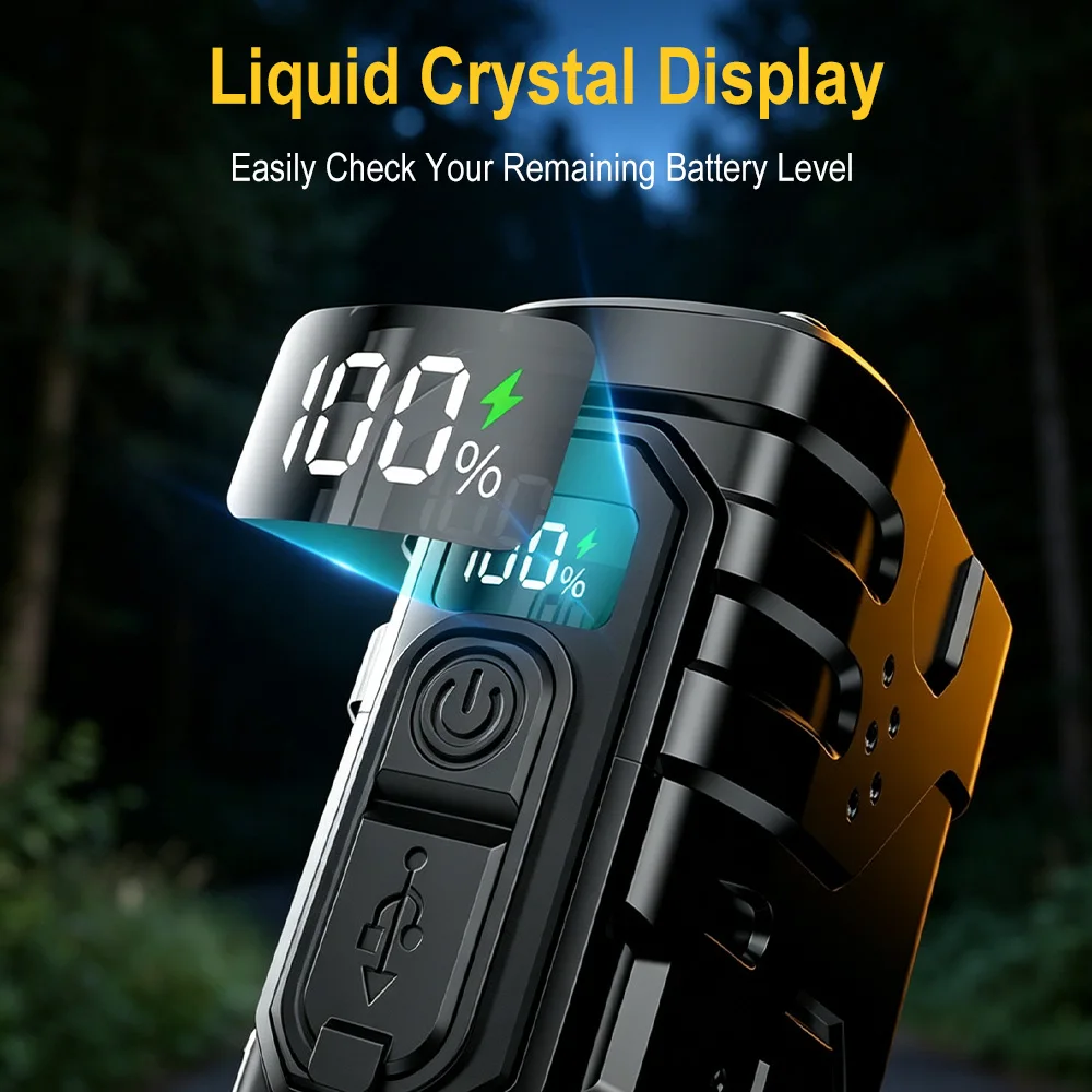 BORUIiT Hand Crank EDC LED Fla - Outdoor Power Supply ulasan dan harga