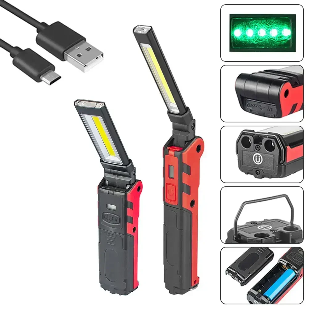 Dimmable COB LED Work Light US - Outdoor Usb Power Bank ulasan dan harga