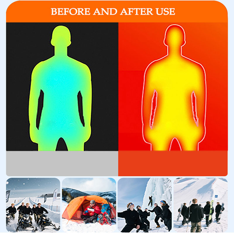 17 Zone Heating Hoodie Sweatsh - Outdoor Powerbank ulasan dan harga