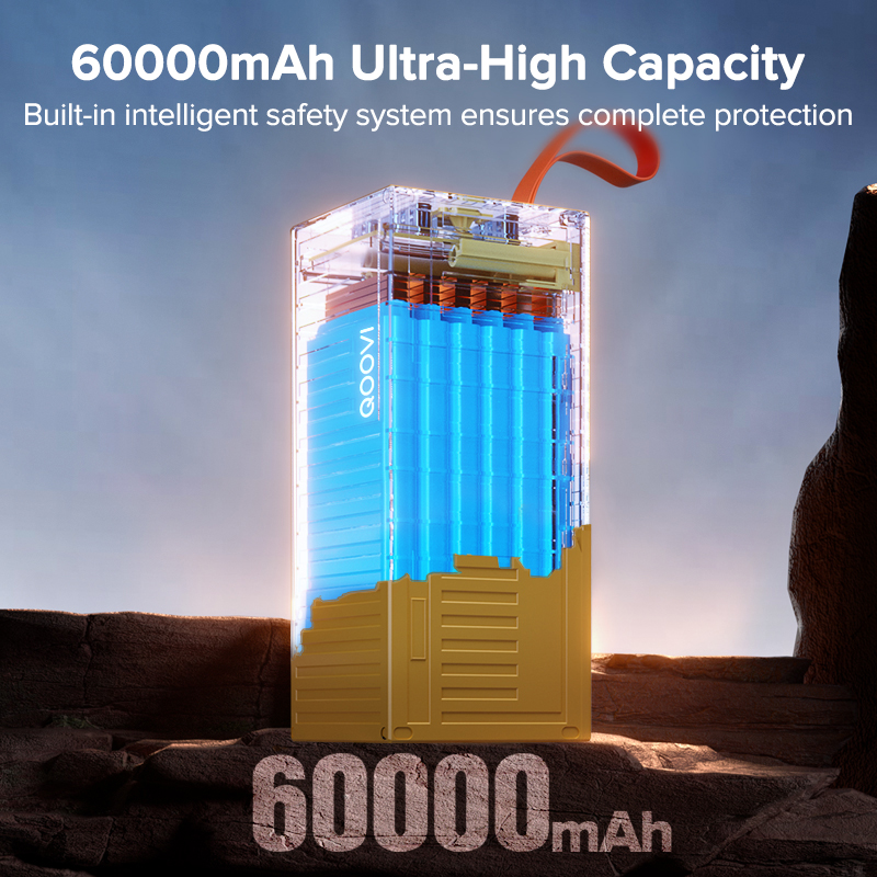 QOOVI 60000mAh Power Bank 22.5 - Xiaomi Outdoor Power Supply ulasan dan harga