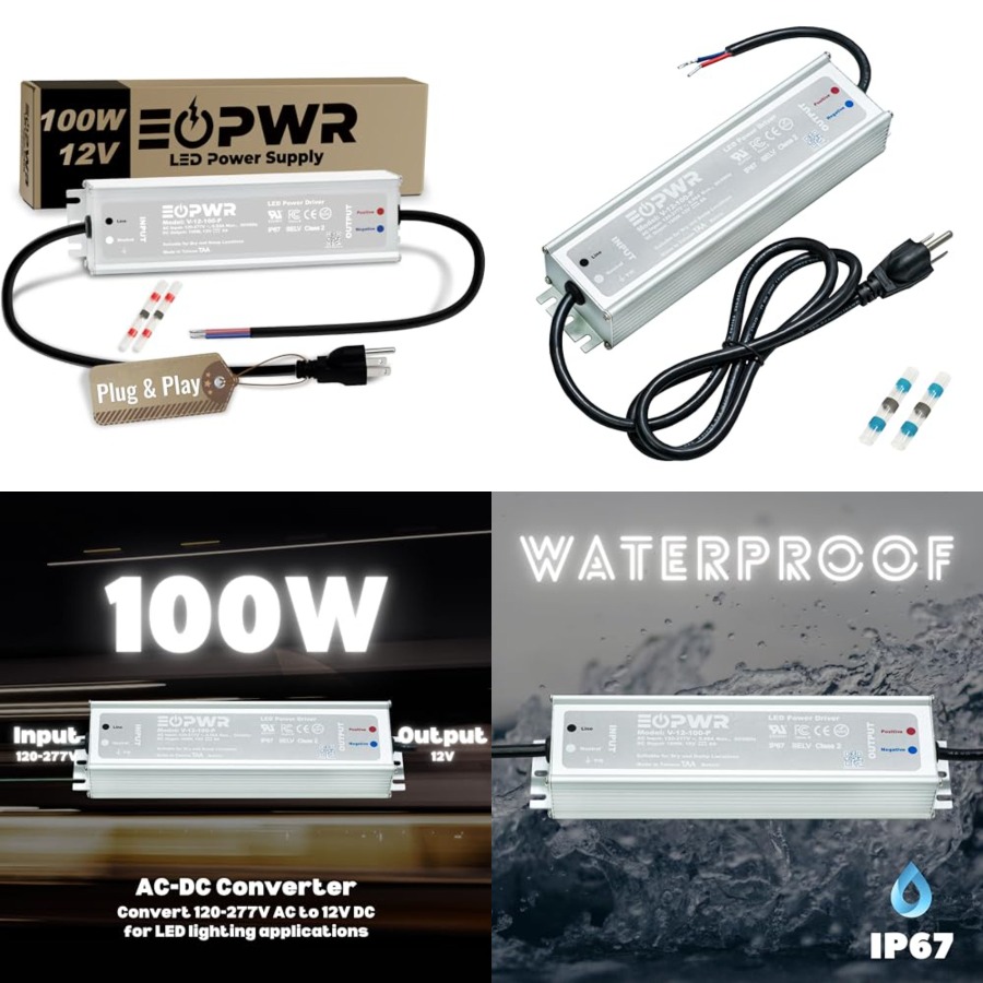 LED Driver Waterproof IP67 Pow - Outdoor Power Supply ulasan dan harga