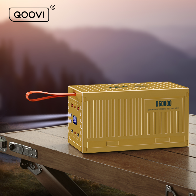 QOOVI 60000mAh 22.5W Power Ban - Xiaomi Outdoor Power Supply ulasan dan harga