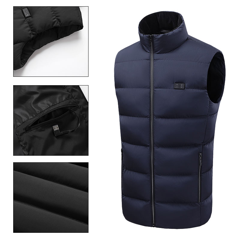 9 Area Heating Vest Men Women  - Outdoor Powerbank ulasan dan harga