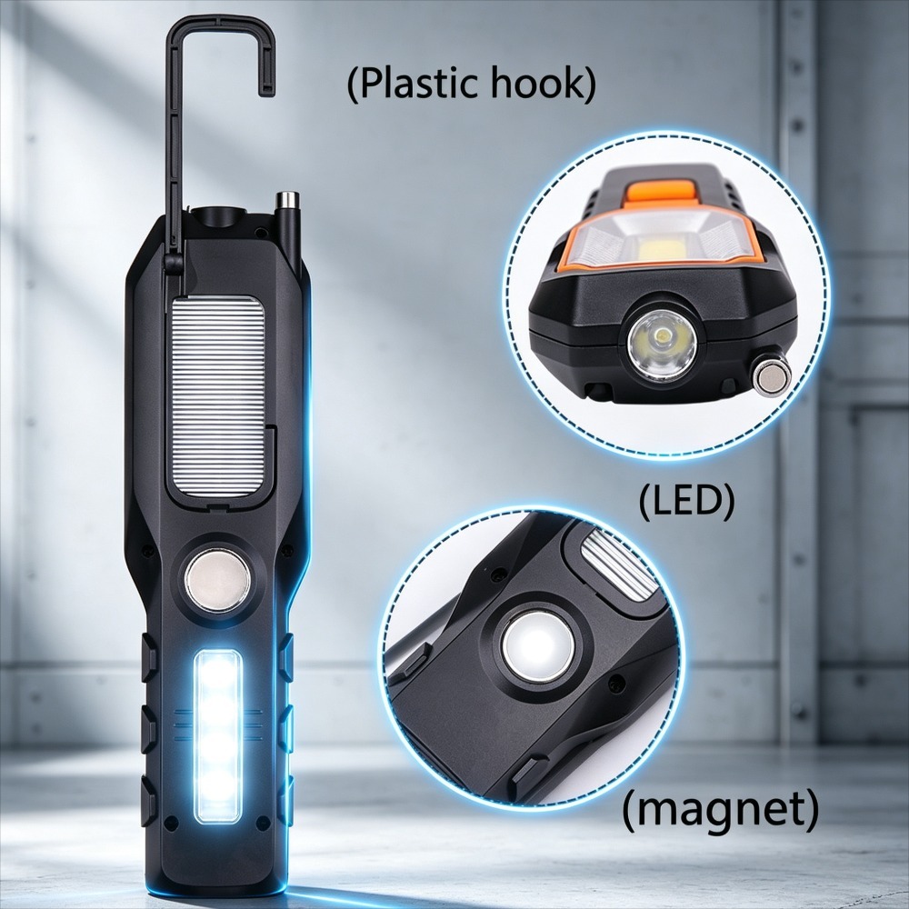 New LED Work Light Built‑in Ba - Outdoor Usb Power Bank ulasan dan harga
