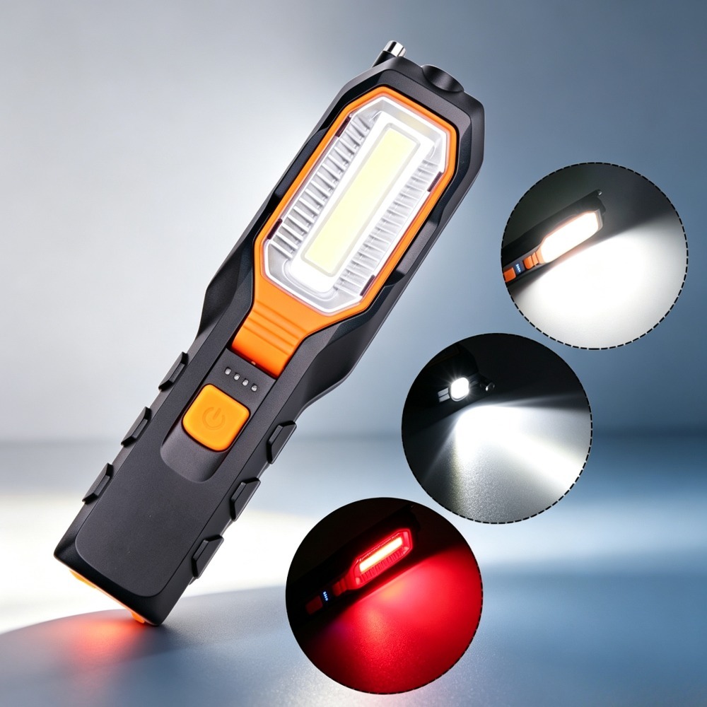 New LED Work Light Built‑in Ba - Outdoor Usb Power Bank ulasan dan harga