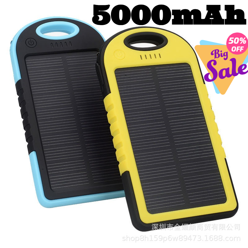 5000mAh New Solar Power Bank L - Xiaomi Outdoor Power Supply ulasan dan harga