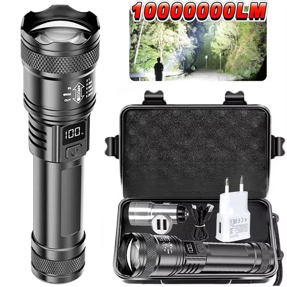 Rechargeable LED Flashlight Zo - Outdoor Power Supply ulasan dan harga
