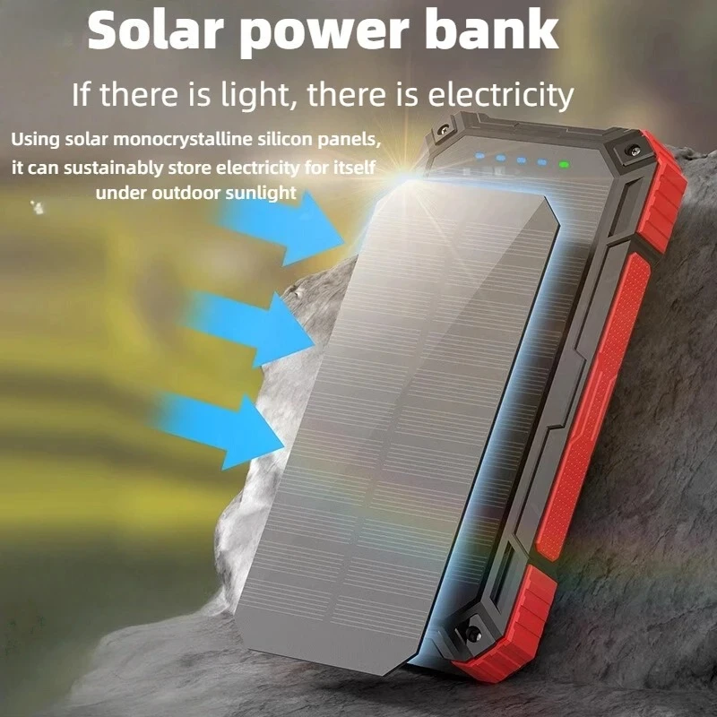 New 20000mAh Solar Power Bank  - Xiaomi Outdoor Power Supply ulasan dan harga