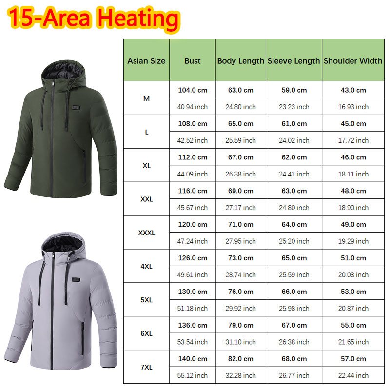 Huelora 11 Area Heated Jacket  - Outdoor Powerbank ulasan dan harga