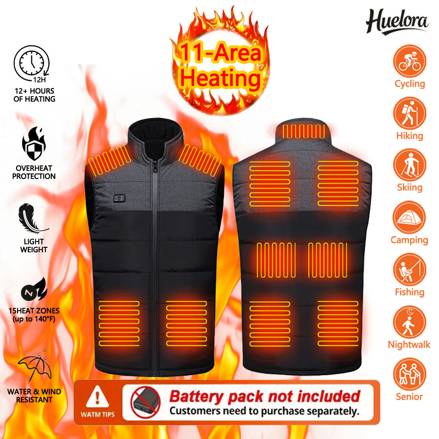 11 Area Heated Stand-collar Ve - Outdoor Powerbank ulasan dan harga