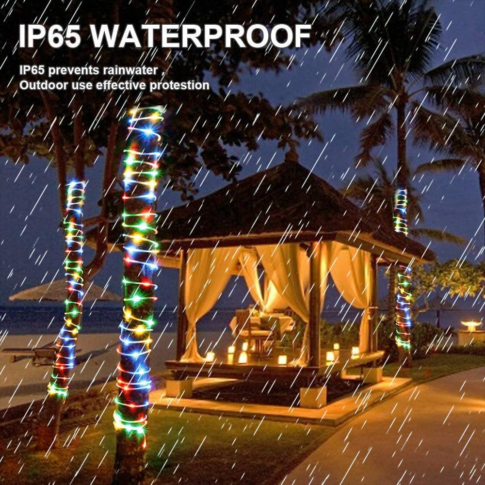 Outdoor Solar-Powered 120 LED  - Outdoor Use Power Strip ulasan dan harga